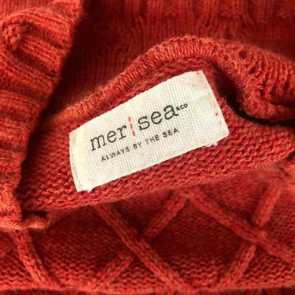 Mer Sea Libson Traveler Sweater Lattice Front OSFM - Picture 11 of 12